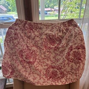 White Stag Red Floral Skirt/Skort